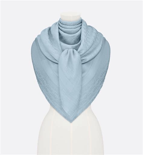 horizon blue dior|Dior Oblique Shawl Horizon Blue Wool, Silk and Cashmere.